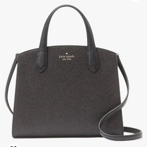 NEW, GLITTER TINSEL SATCHEL BAG - Picture 6 of 15